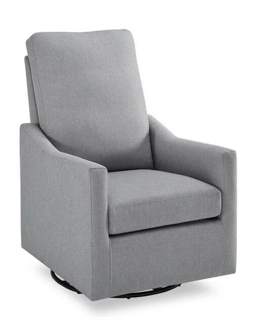 DELTA Glider Swivel Nursing Chair, Grey product photo