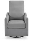 DELTA Glider Swivel Nursing Chair, Grey product photo View 02 S