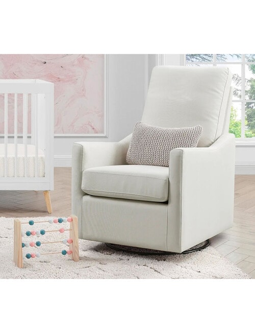 DELTA Glider Swivel Nursing Chair, Cream product photo View 04 L
