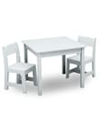 DELTA MySize Table & Chair Set, White product photo