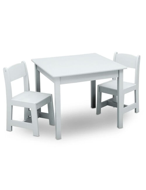 DELTA MySize Table & Chair Set, White product photo