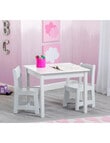 DELTA MySize Table & Chair Set, White product photo View 03 S