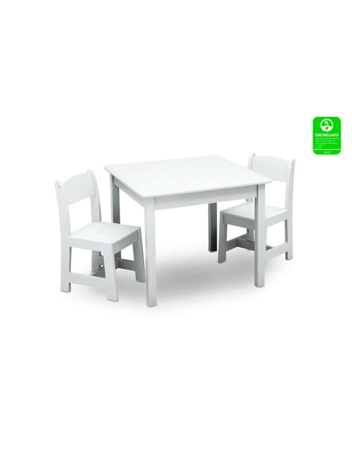DELTA MySize Table & Chair Set, White product photo View 04 L