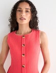 Zest Rib Tank Top, Paradiso product photo