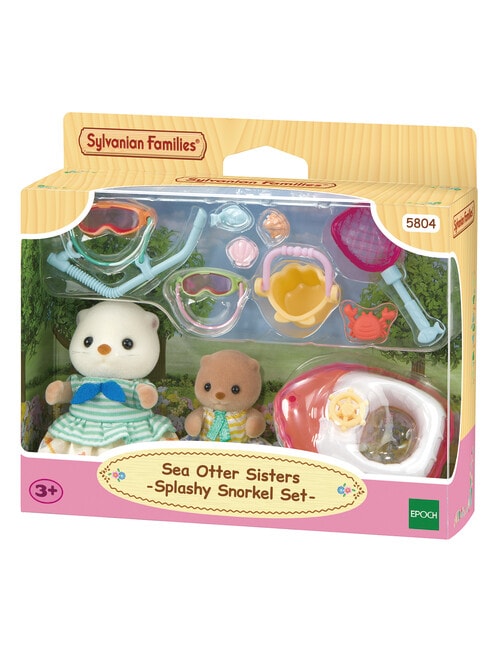 Sylvanian Families Sea Otter Sisters-Splashy Snorkel Set product photo View 02 L