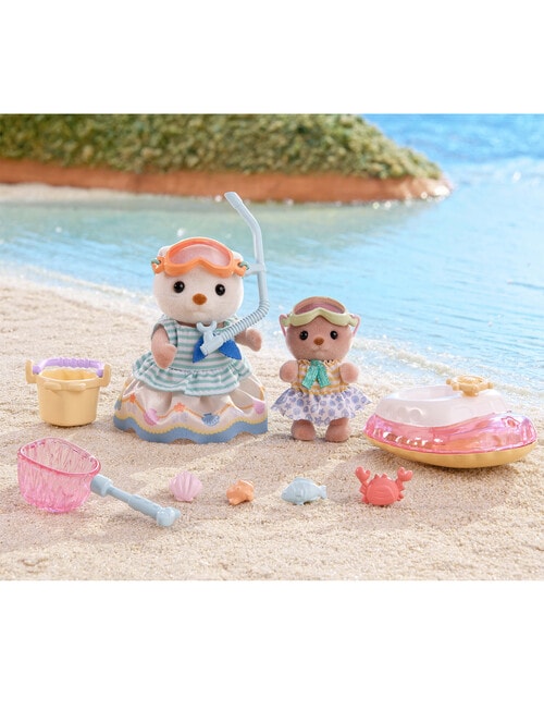 Sylvanian Families Sea Otter Sisters-Splashy Snorkel Set product photo View 03 L