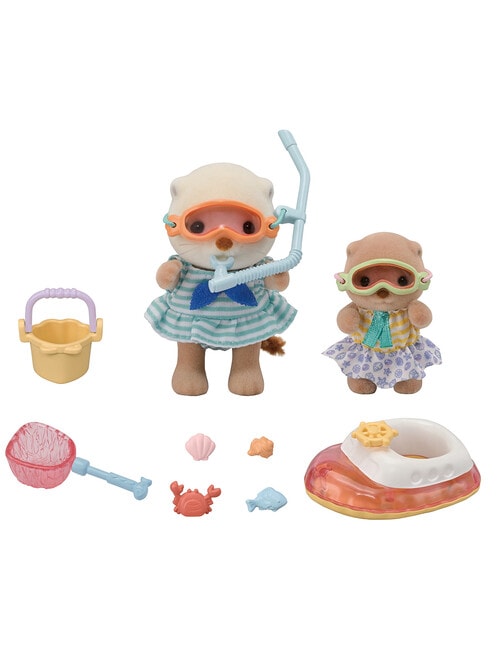 Sylvanian Families Sea Otter Sisters-Splashy Snorkel Set product photo View 04 L