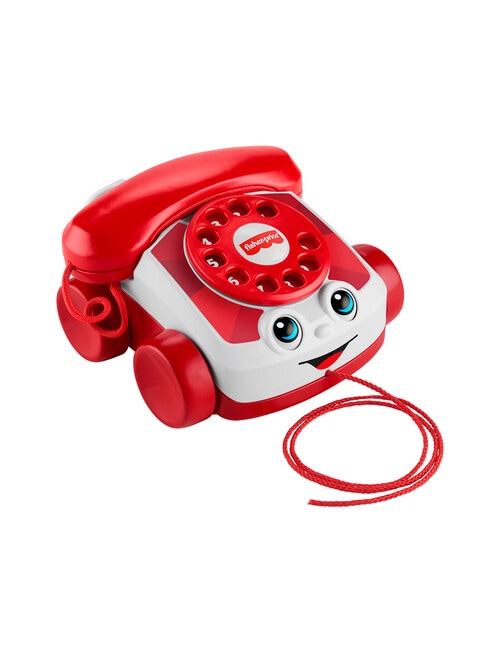 Fisher Price Mattel 80th Anniversary Red Chatter Telephone product photo View 02 L