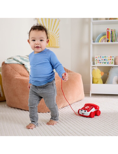 Fisher Price Mattel 80th Anniversary Red Chatter Telephone product photo View 04 L