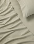Haven Flannelette Plain Sheet Set Range product photo View 02 S