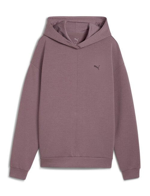 Puma Cloudspun Hoodie, Raisin Heather product photo View 04 L