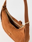 Whistle Accessories Viviana Suede Buckle Detail Shopper Bag, Tan product photo View 06 S