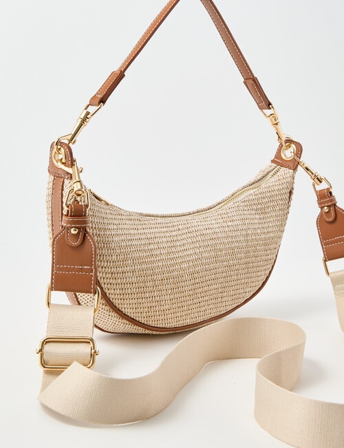 Zest Strawbag Crossbody Bag, Natural product photo View 03 L