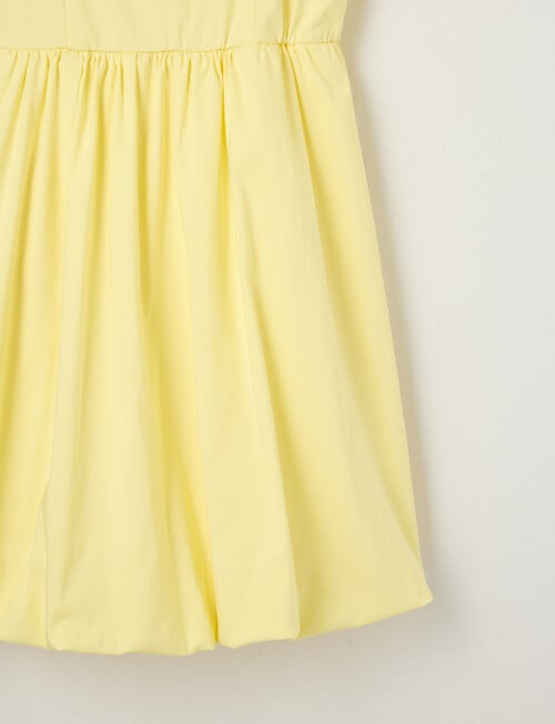 Switch Party Collection Taylor Bow Off Shoulder Dress, Butter product photo View 04 L