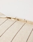 Tilly Home Jana Stripe Cushion, Natural product photo View 04 S