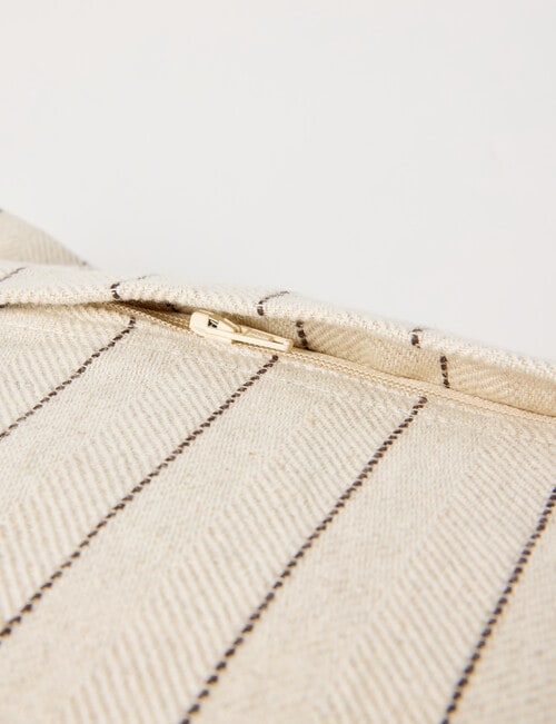 Tilly Home Jana Stripe Cushion, Natural product photo View 04 L