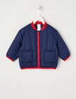 Teeny Weeny Bomber Jacket, Navy product photo