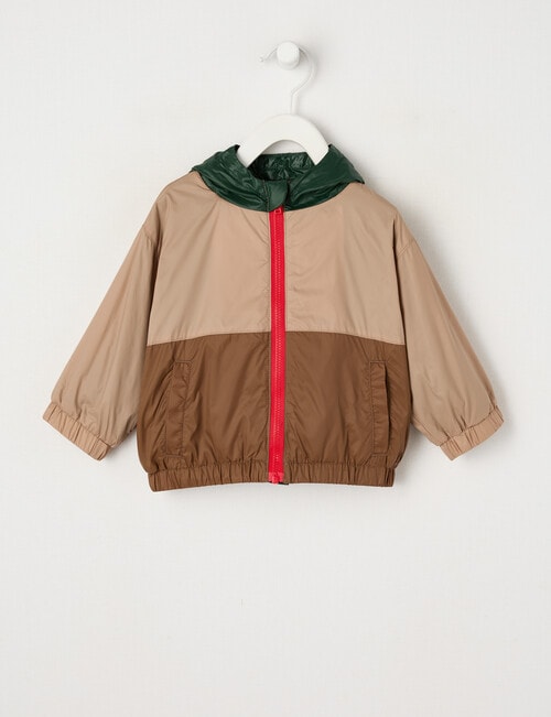 Teeny Weeny Shower Proof Jacket, Beige product photo