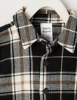 Teeny Weeny Check Shirt, Black product photo View 02 S