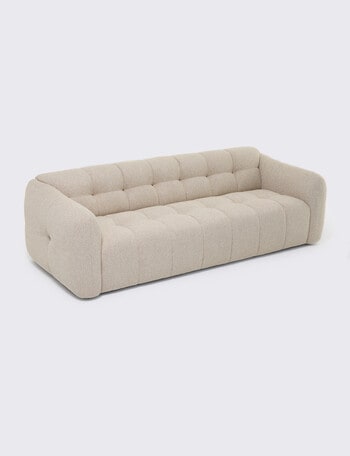 LUCA Furniture Vienna Fabric 3.5 Seater Sofa product photo