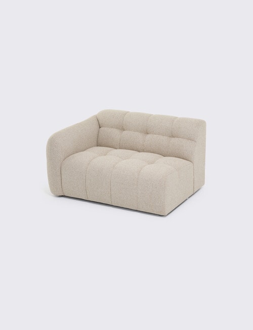 LUCA Furniture Vienna Fabric 2 Seater 1 Arm Left Hand Facing Sofa product photo