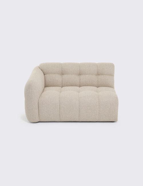 LUCA Furniture Vienna Fabric 2 Seater 1 Arm Left Hand Facing Sofa product photo View 02 L