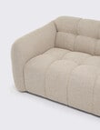 LUCA Furniture Vienna Fabric 2 Seater 1 Arm Left Hand Facing Sofa product photo View 04 S