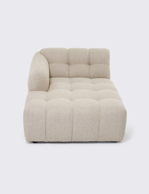 LUCA Furniture Vienna Fabric Chaise 1 Arm Left Hand Facing Sofa product photo