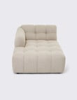 LUCA Furniture Vienna Fabric Chaise 1 Arm Left Hand Facing Sofa product photo View 02 S