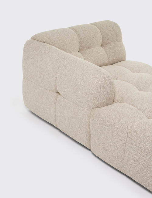 LUCA Furniture Vienna Fabric Chaise 1 Arm Left Hand Facing Sofa product photo View 04 L