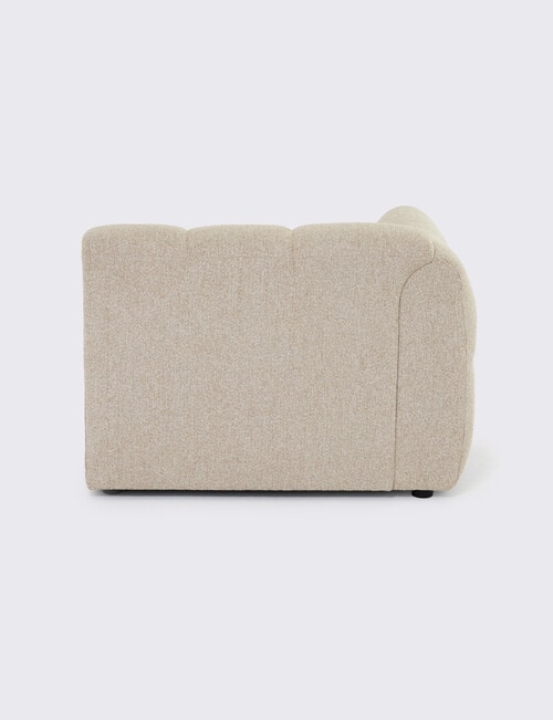 LUCA Furniture Vienna Fabric Chaise 1 Arm Left Hand Facing Sofa product photo View 06 L