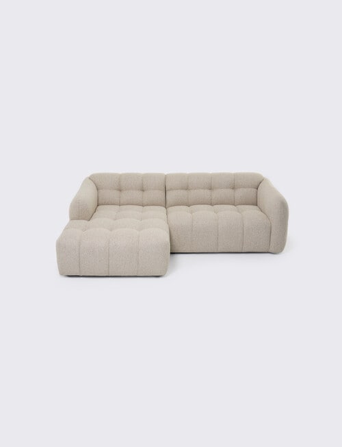 LUCA Furniture Vienna Fabric Chaise 1 Arm Left Hand Facing Sofa product photo View 07 L