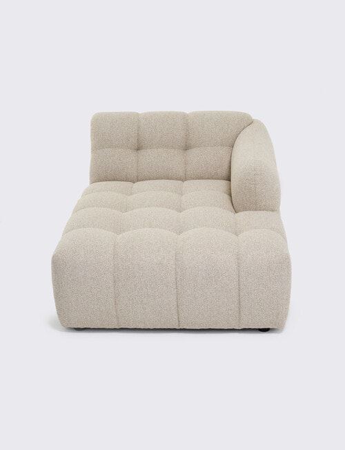 LUCA Furniture Vienna Fabric Chaise 1 Arm Right Hand Facing Sofa product photo