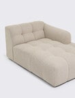 LUCA Furniture Vienna Fabric Chaise 1 Arm Right Hand Facing Sofa product photo View 03 S