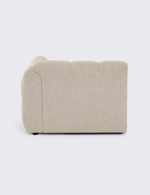 LUCA Furniture Vienna Fabric Chaise 1 Arm Right Hand Facing Sofa product photo View 06 L