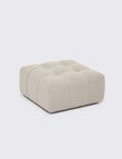 LUCA Furniture Vienna Fabric Ottoman product photo