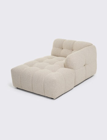 LUCA Furniture Vienna Fabric Chaise 1 Arm Right Hand Facing Sofa product photo