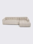 LUCA Furniture Vienna Fabric Chaise 1 Arm Right Hand Facing Sofa product photo View 08 S