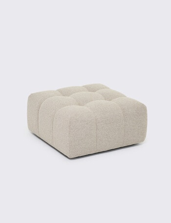 LUCA Furniture Vienna Fabric Ottoman product photo