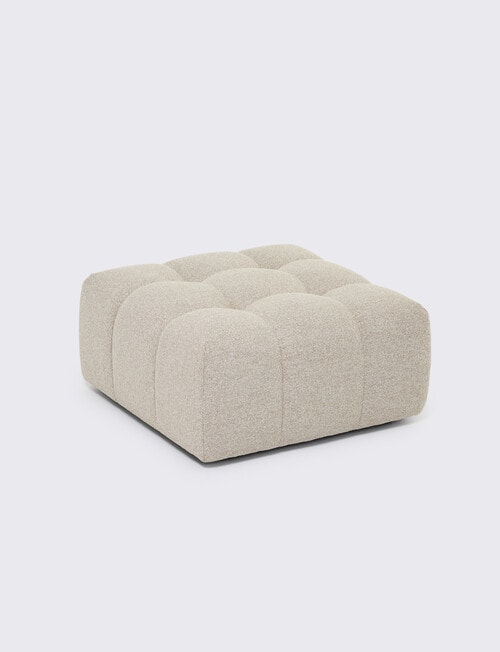LUCA Furniture Vienna Fabric Ottoman product photo