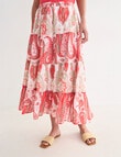 Zest Tiered Skirt, Floral Paradiso product photo View 05 S