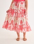 Zest Tiered Skirt, Floral Paradiso product photo View 12 S