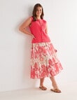 Zest Tiered Skirt, Floral Paradiso product photo View 13 S