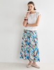 Jigsaw Isemene Midi Skirt, Print product photo View 03 S
