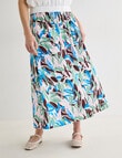 Jigsaw Isemene Midi Skirt, Print product photo View 05 S