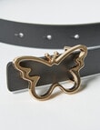 Mac & Ellie Butterfly Belt, Black product photo View 04 S
