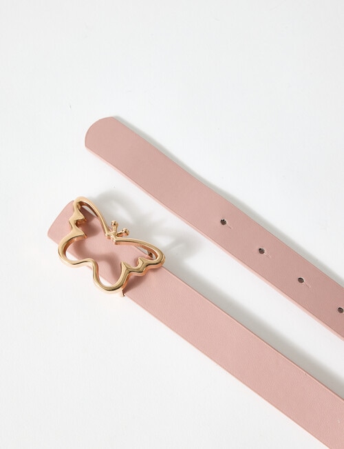 Mac & Ellie Butterfly Belt, Pink product photo View 02 L