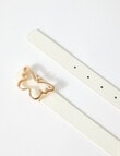 Mac & Ellie Butterfly Belt, Off White product photo View 02 S