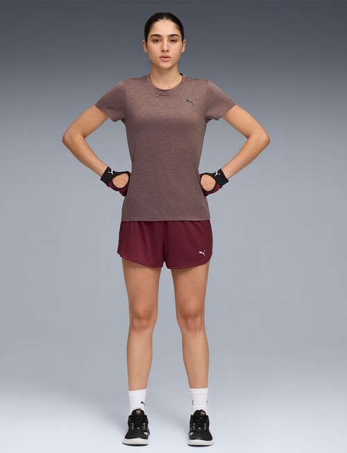 Puma Essential Heather Tee, Raisin product photo View 05 L