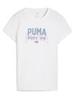 Puma Graphic Varsity Tee, PUMA White product photo
